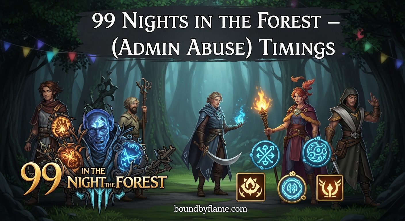 99 Nights Admin Abuse Guide