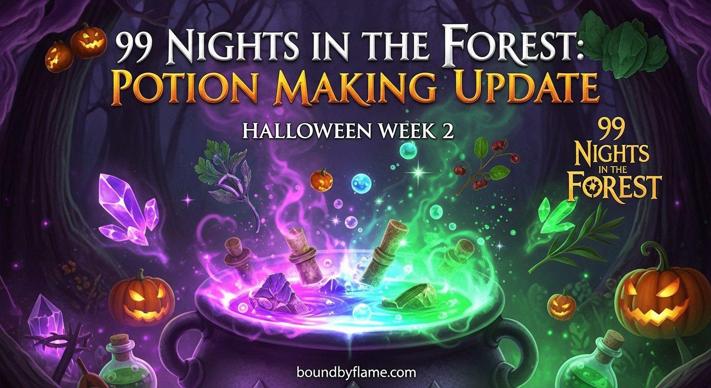 99 Nights in the Forest Potion Making Update