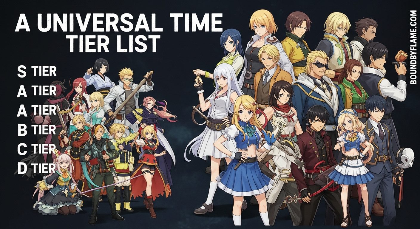 A Universal Time Tier List
