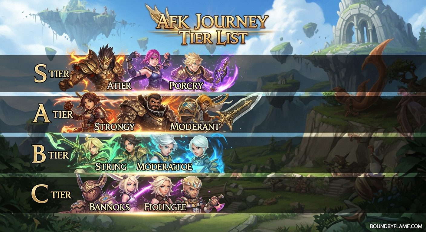AFK Journey Tier List