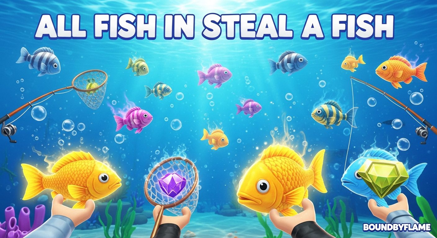 All Fish in Steal a Fish