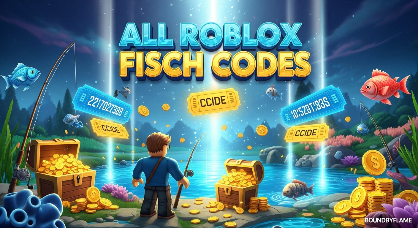 All Roblox Fisch Codes