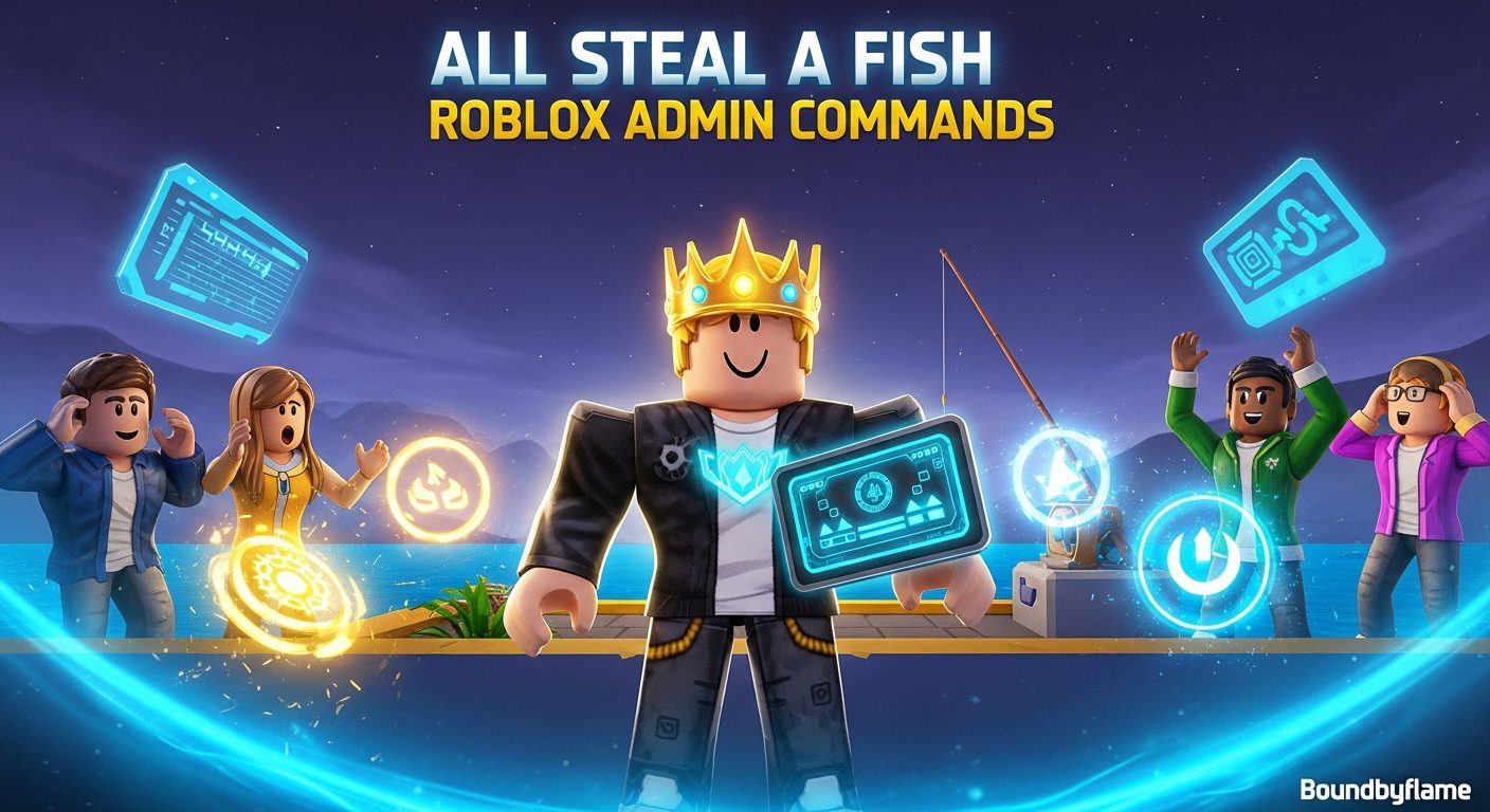All Steal a Fish Roblox Admin Commands