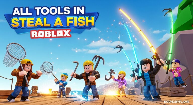 All Tools in Steal a Fish Roblox (February 2026) Complete Guide