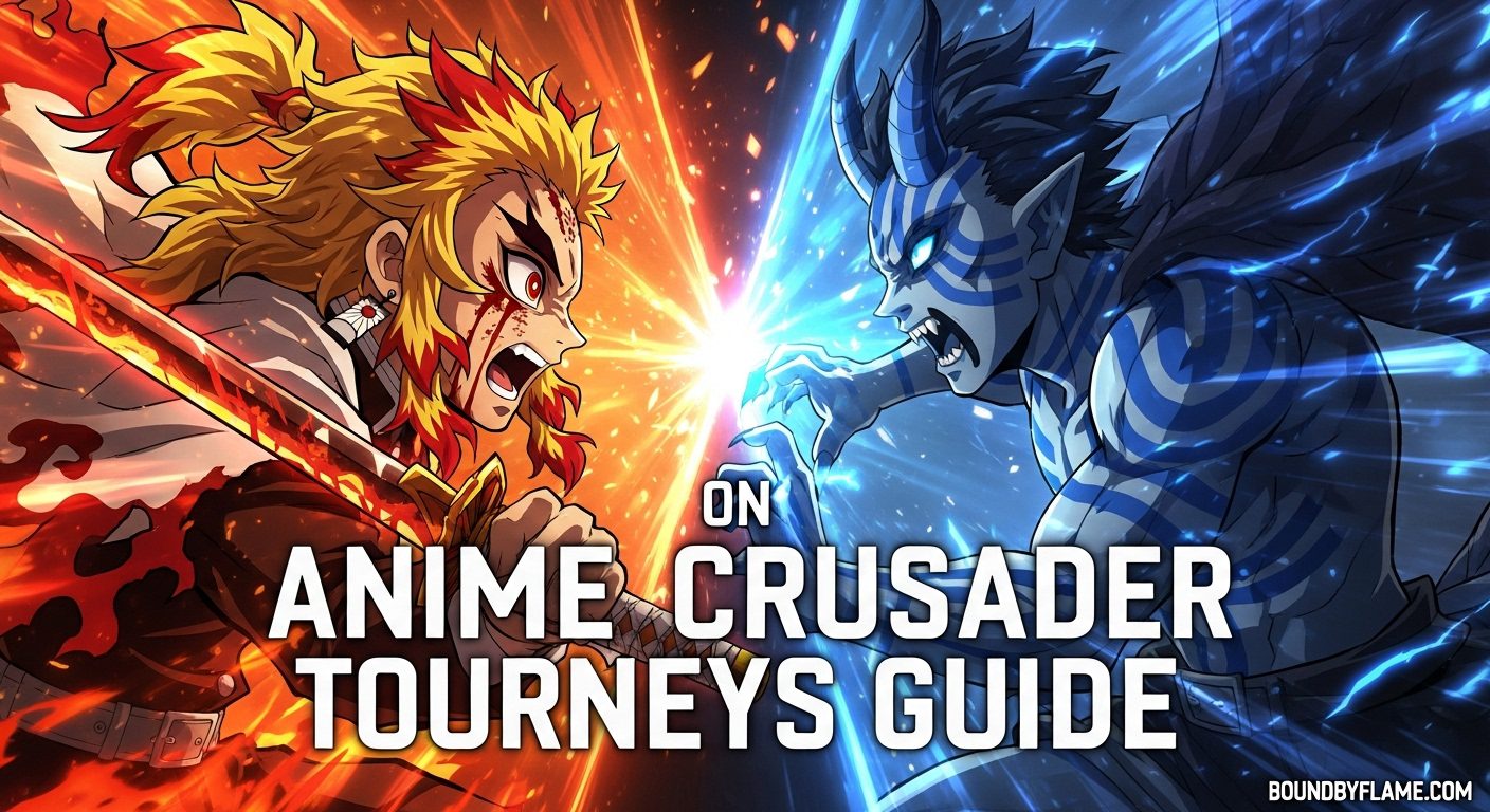 Anime Crusader Tourneys Guide