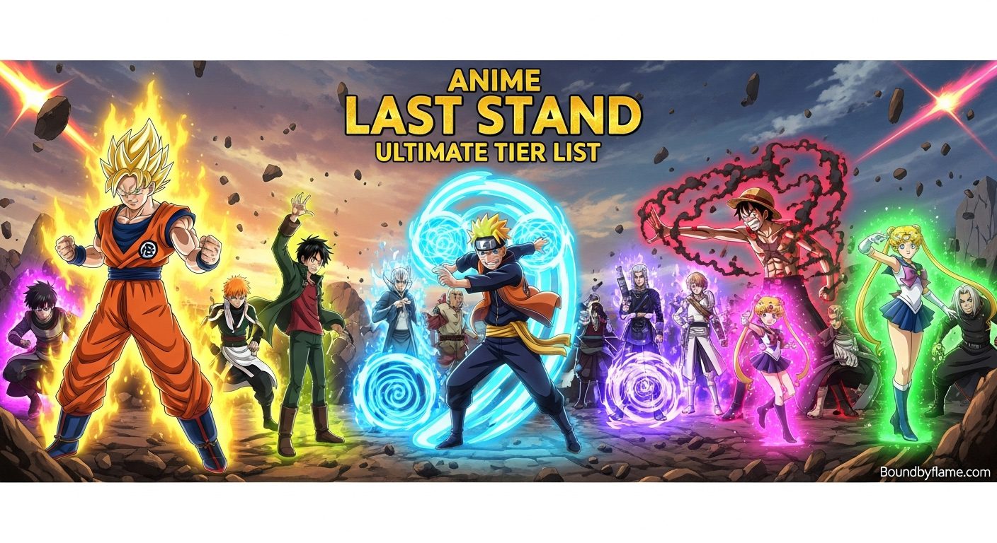 Anime Last Stand Tier List
