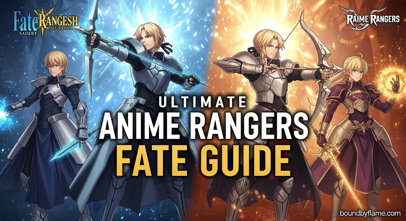 Anime Rangers X Fate Units Guide