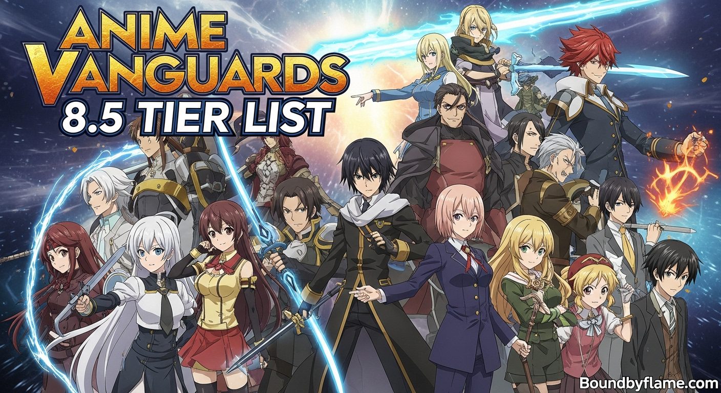 Anime Vanguards 8.5 Tier List
