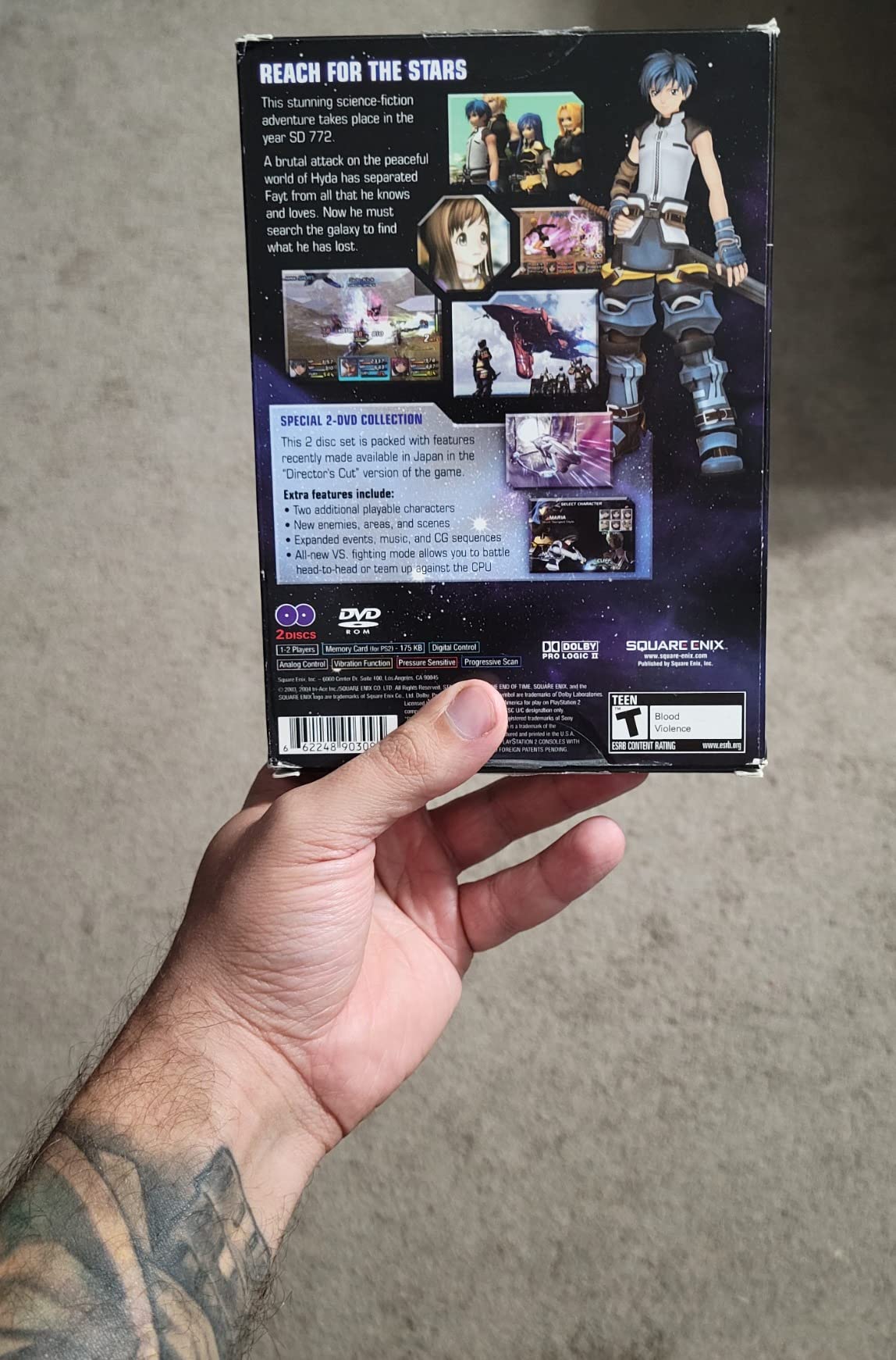 Star Ocean Till the End of Time - PlayStation 2 - Customer Photo 2