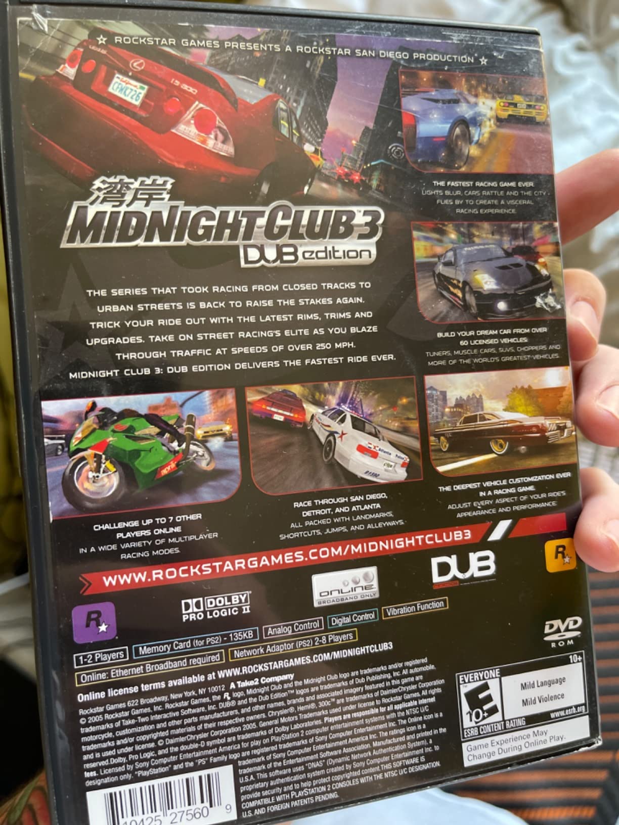 Midnight Club 3 (DUB Edition) - PlayStation 2 Customer Review Midnight Club 3 (DUB Edition) - PlayStation 2 - Customer Photo 2