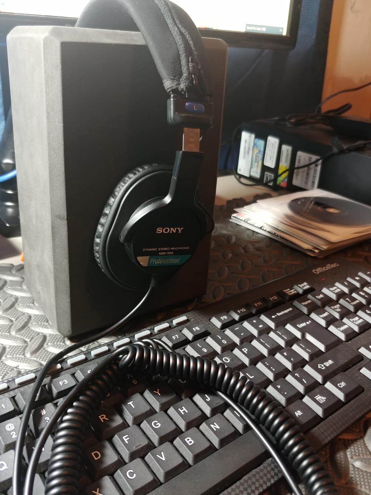 Sony MDR7506 Professional Large Diaphragm Headphone Customer Review Sony MDR7506 Professional Large Diaphragm Headphone - Customer Photo 3