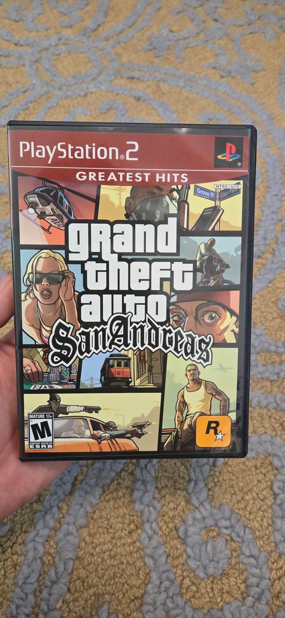 Grand Theft Auto San Andreas Greatest Hits - PlayStation 2 Customer Review Grand Theft Auto San Andreas Greatest Hits - PlayStation 2 - Customer Photo 1