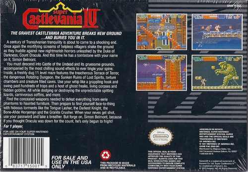Super Castlevania IV - Customer Photo 1