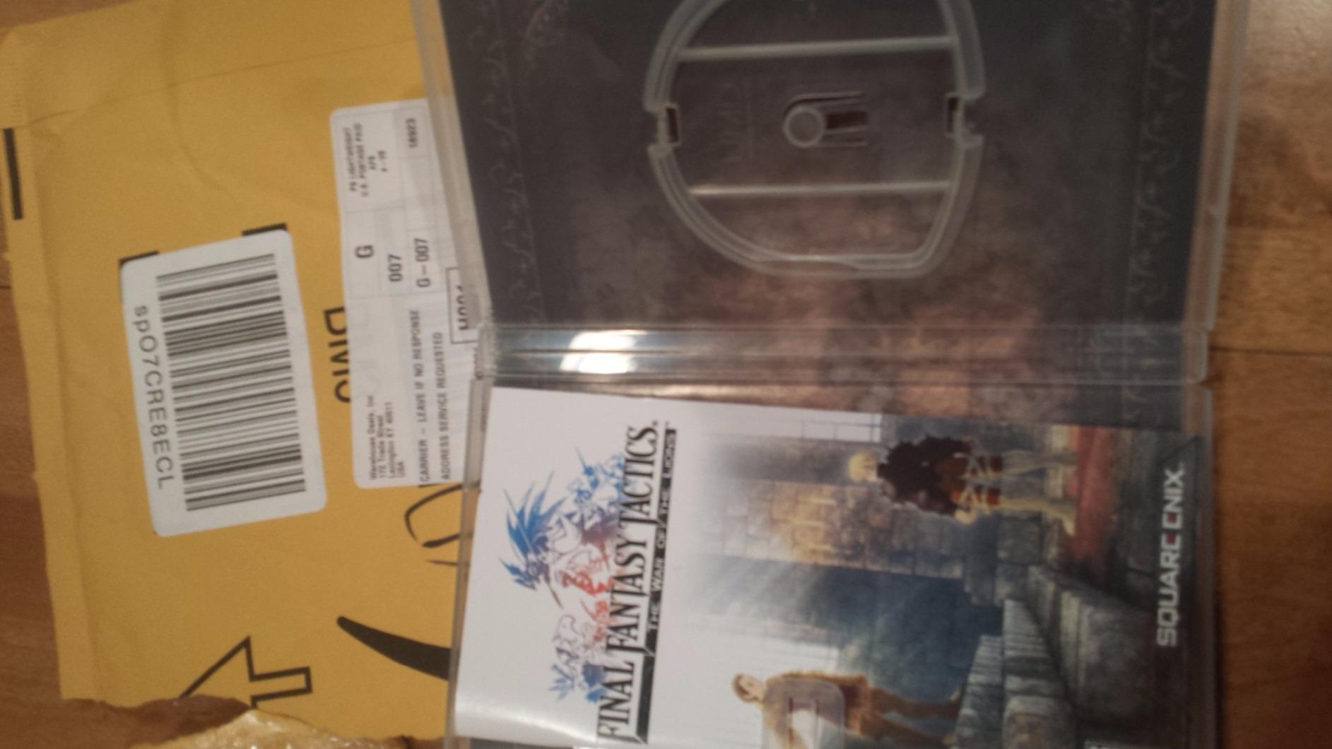 Final Fantasy Tactics: The War of the Lions - Sony PSP - Customer Photo 1