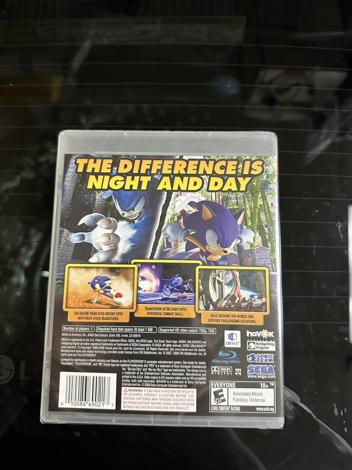 Sonic Unleashed - Playstation 3 - Customer Photo 1