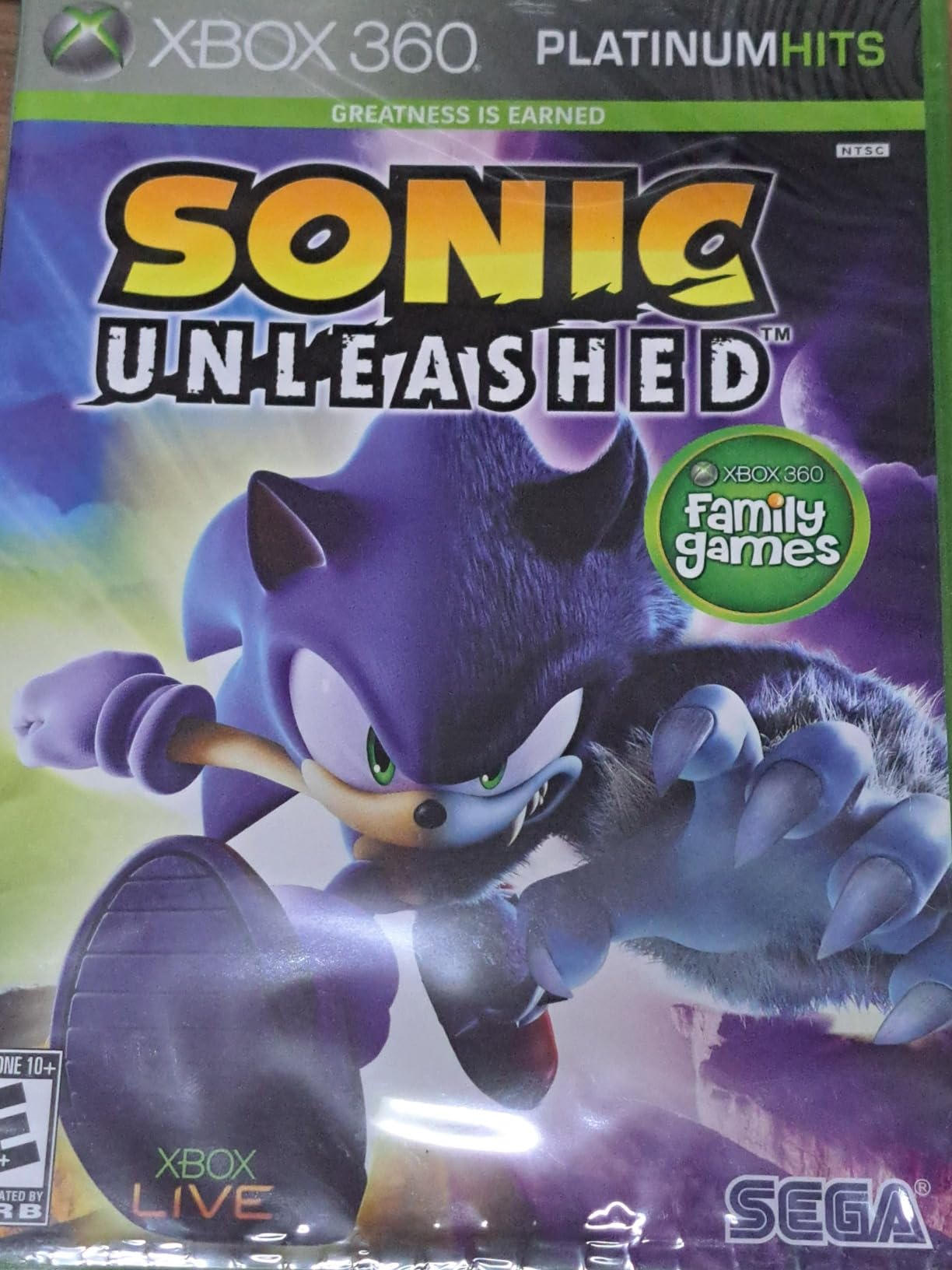 Sonic Unleashed (Platinum Hits) - Xbox 360 Customer Review Sonic Unleashed (Platinum Hits) - Xbox 360 - Customer Photo 2