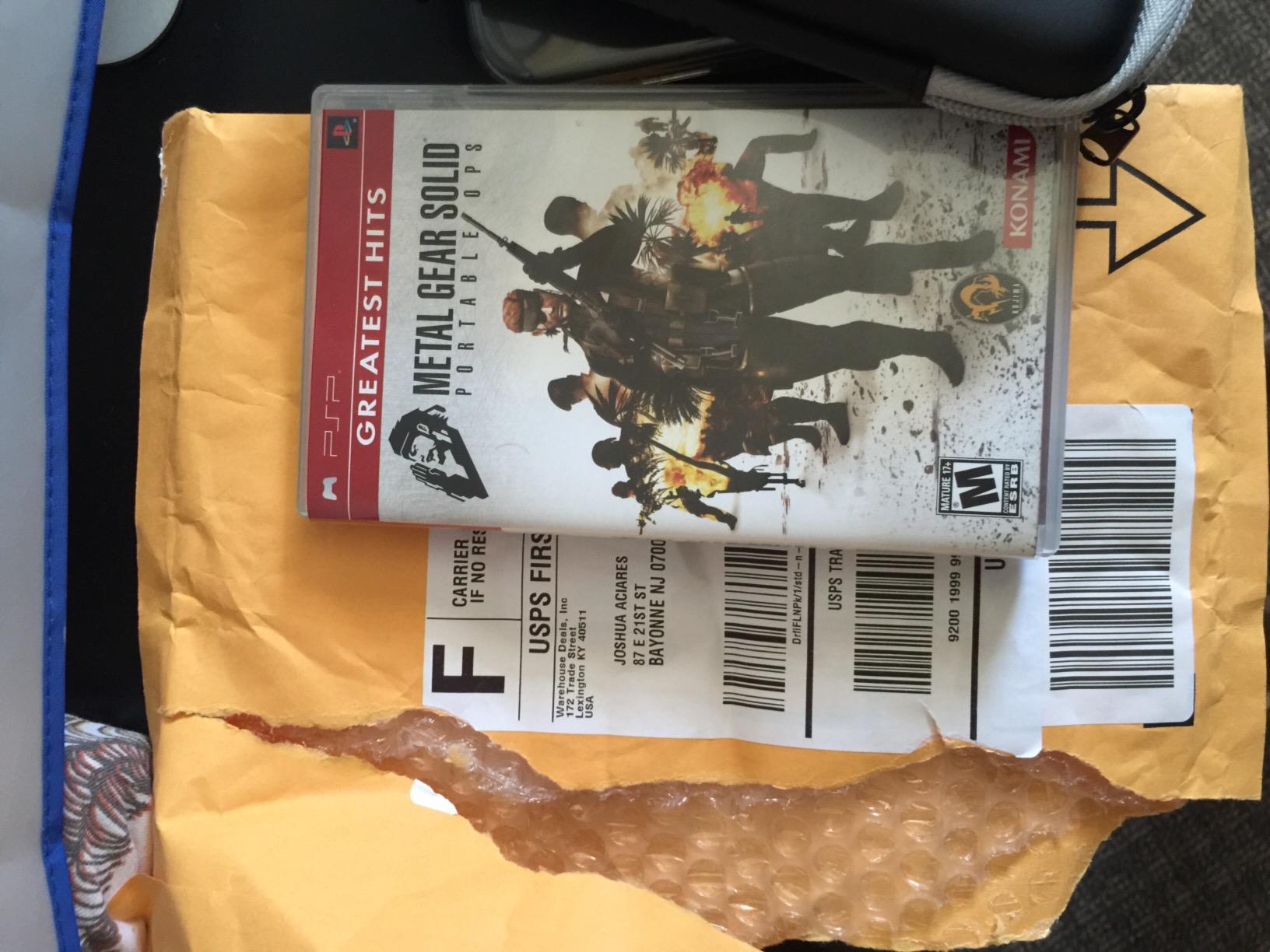 Metal Gear Solid Peace Walker Customer Review Metal Gear Solid Peace Walker - Customer Photo 2