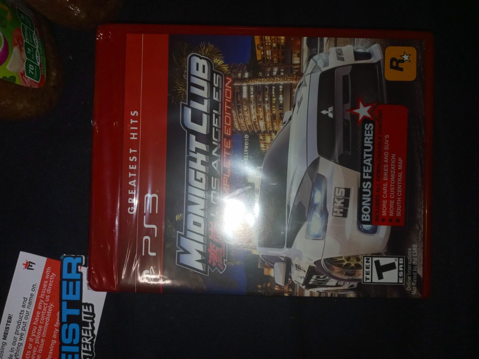 Midnight Club: Los Angeles - Greatest Hits - Complete Edition - Playstation 3 Customer Review Midnight Club: Los Angeles - Greatest Hits - Complete Edition - Playstation 3 - Customer Photo 1
