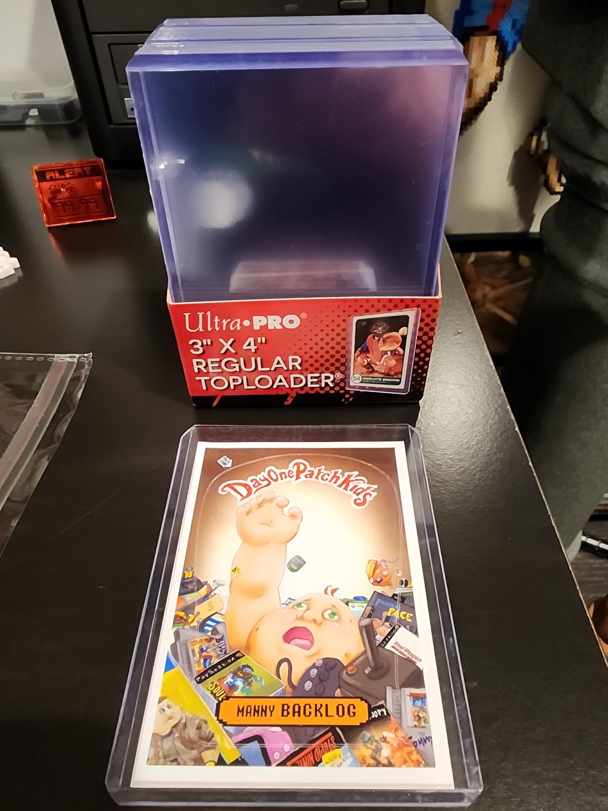 Ultra Pro 25 3 X 4 Top Loader Card Holder for Baseball, Football, Basketball, Hockey, Golf, Single Sports Cards Top Loads - Customer Photo 2