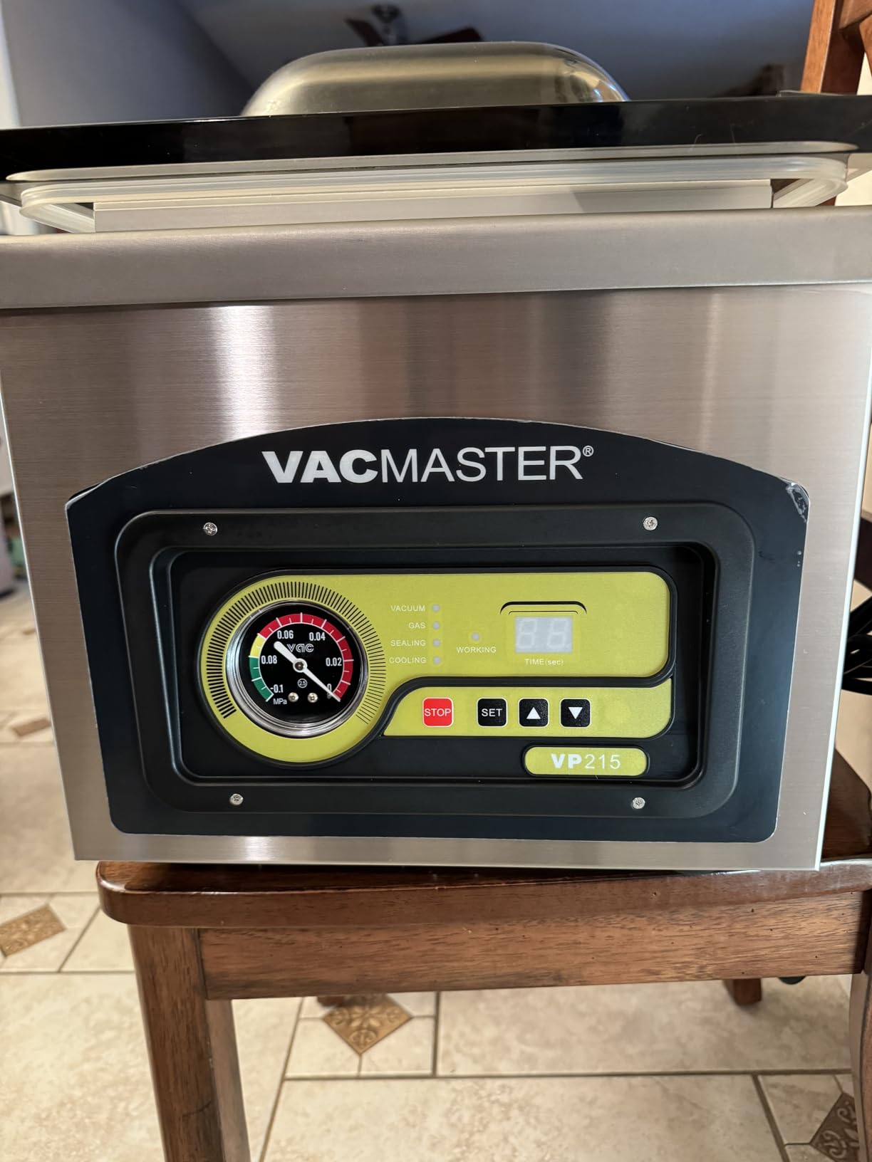 VacMaster VP215 Chamber Vacuum Sealer customer photo 2