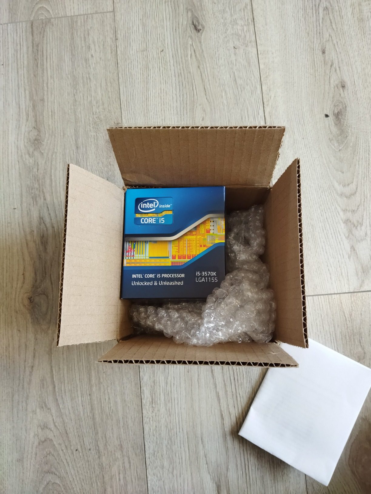 Intel Core i5-3570K Quad-Core Processor 3.4 GHz 4 Core LGA 1155 - BX80637I53570K - Customer Photo 1