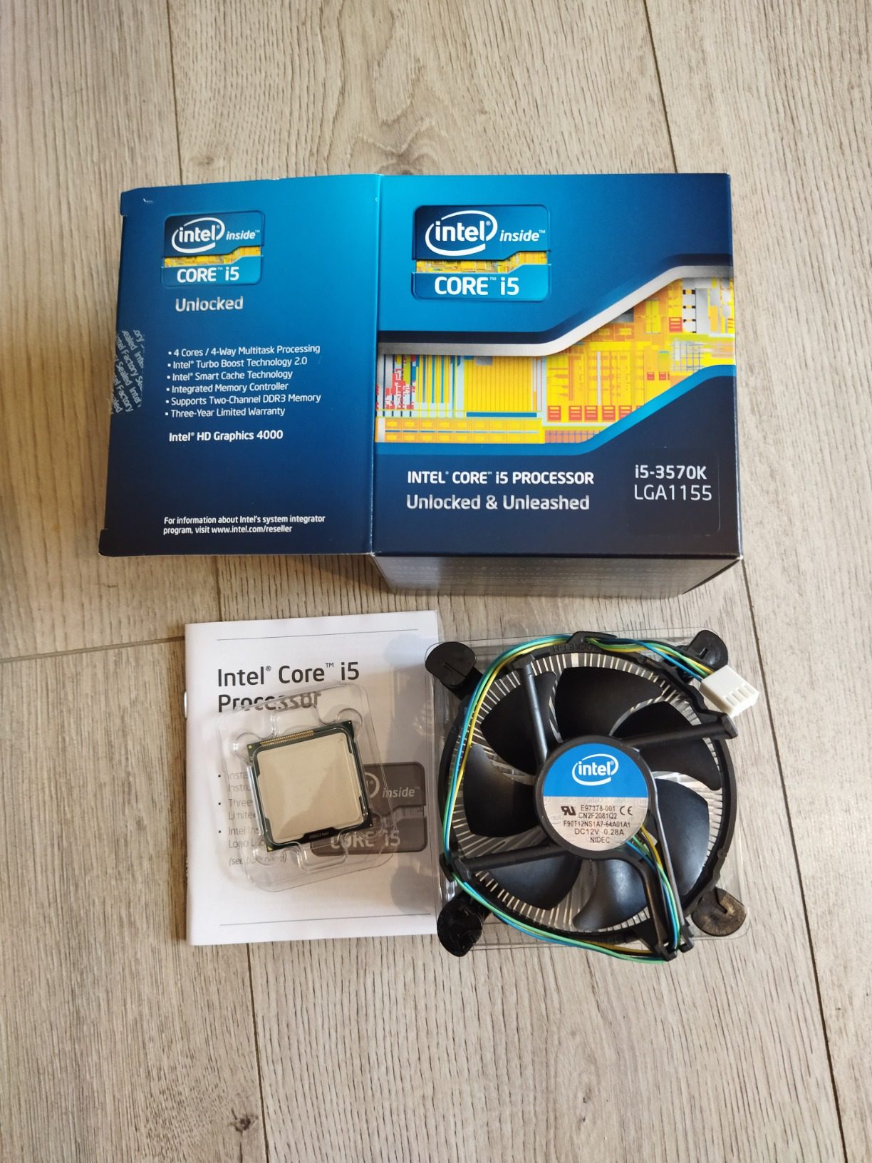 Intel Core i5-3570K Quad-Core Processor 3.4 GHz 4 Core LGA 1155 - BX80637I53570K - Customer Photo 3