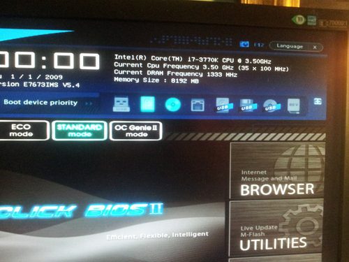 Intel Core i7-3770K Quad-Core Processor 3.5 GHz 8 MB Cache LGA 1155 - BX80637I73770K - Customer Photo 1