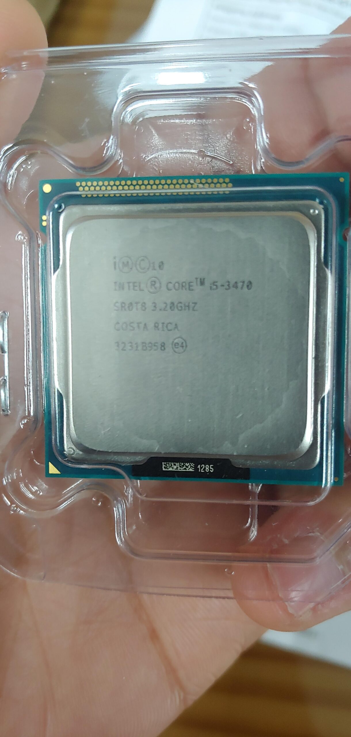 Intel Core i5-3470 3.20 GHz LGA 1155 Processor BX80637I53470 - Customer Photo 1