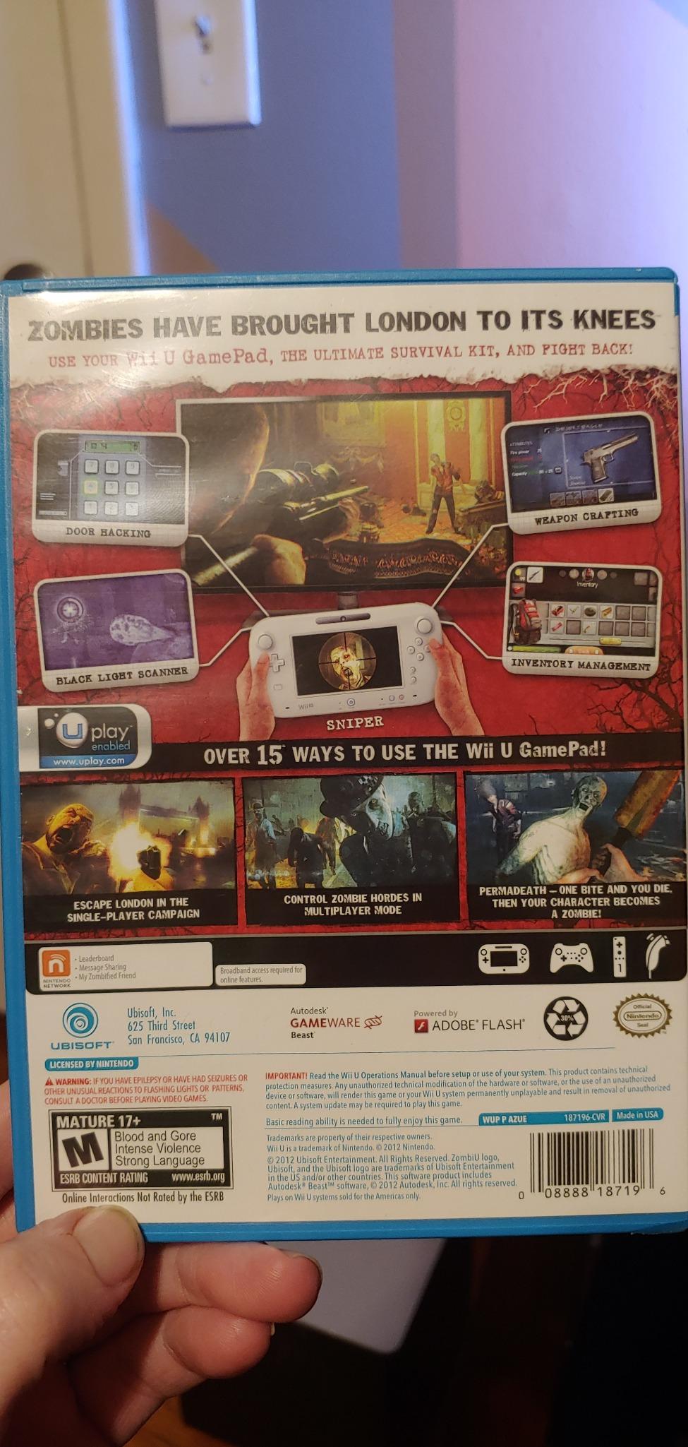 ZombiU - Nintendo Wii U - Customer Photo 4