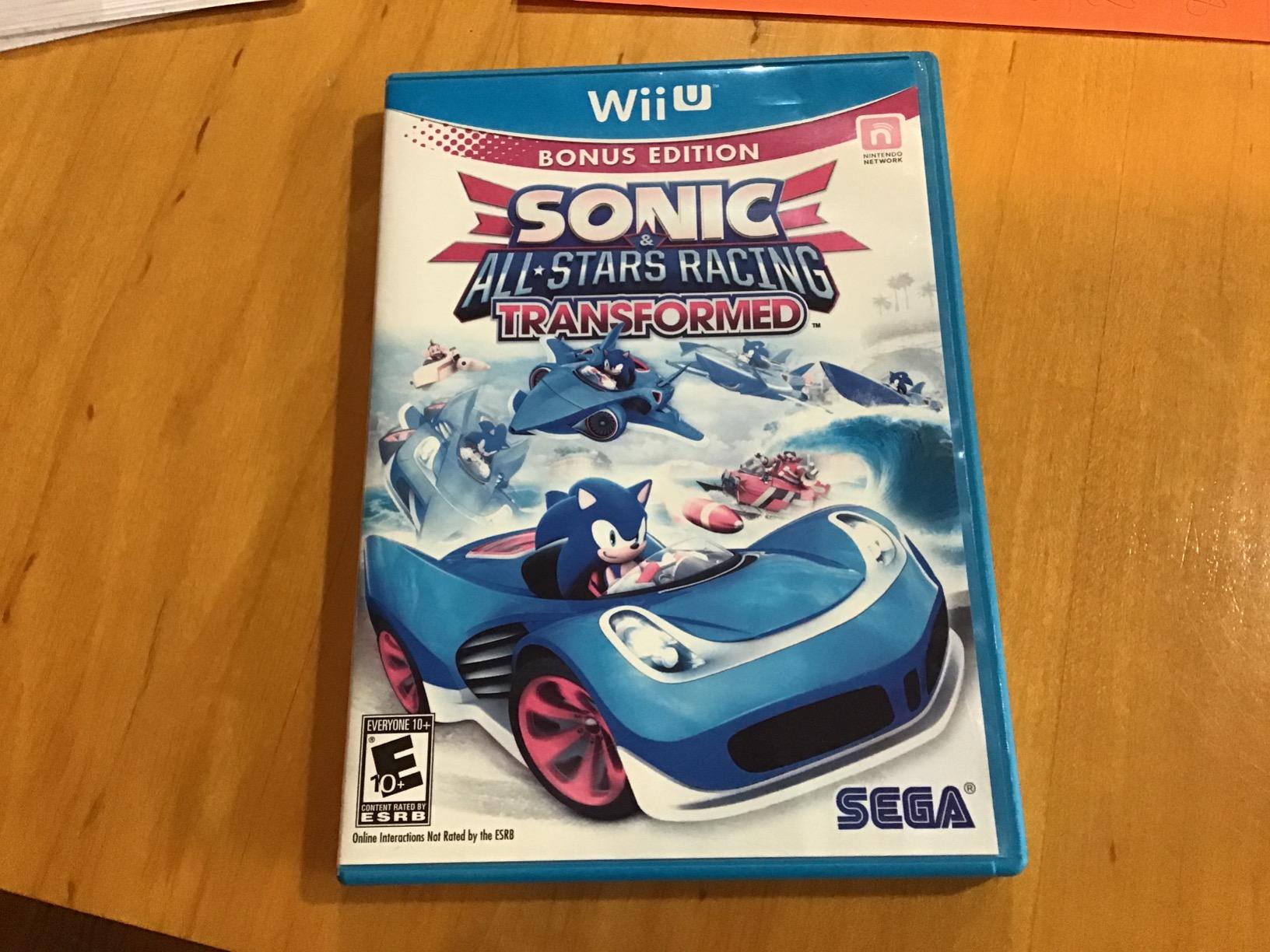Sonic & All-Stars Racing Transformed (Nintendo Selects) - Nintendo Wii U - Customer Photo 1