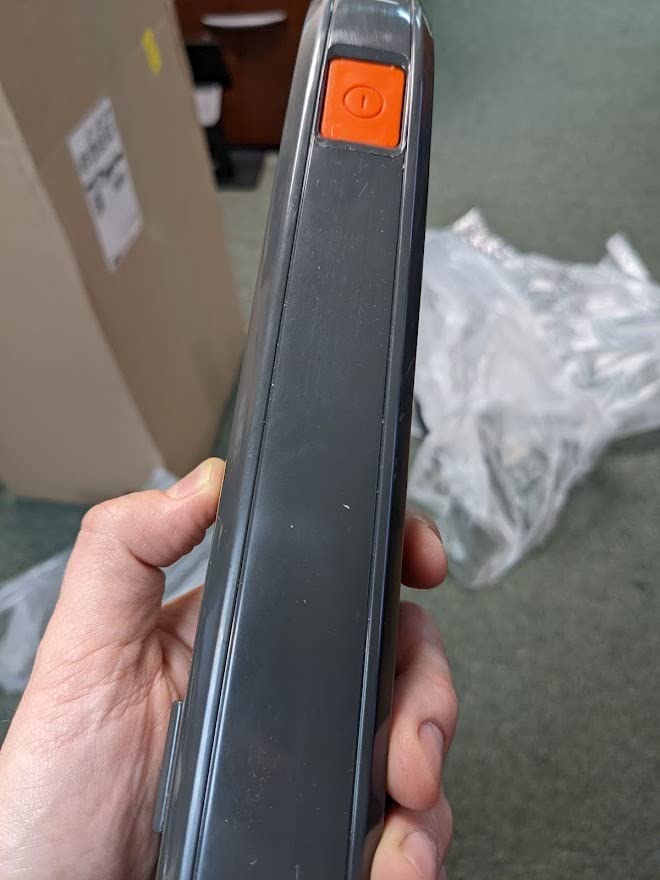 Hoover Commercial TaskVac Bagless Upright Vacuum Cleaner, Furniture Guard Lightweight HEPA Filtered Professional Grade Long-Lasting, 15 Pounds 35-Foot Long Cord, CH53010, Black Customer Review Hoover Commercial TaskVac Bagless Upright Vacuum Cleaner, Furniture Guard Lightweight HEPA Filtered Professional Grade Long-Lasting, 15 Pounds 35-Foot Long Cord, CH53010, Black - Customer Photo 5