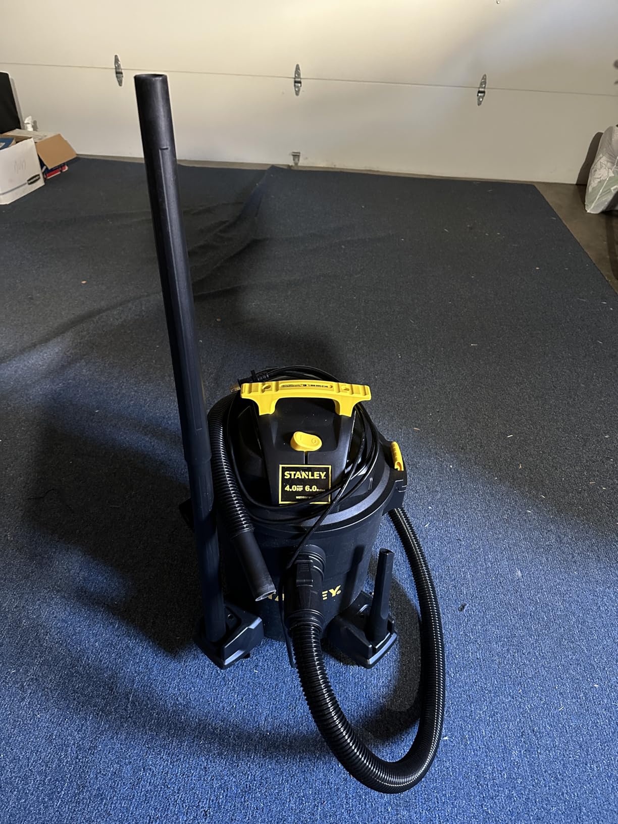Stanley - SL18116P Wet/Dry Vacuum, 6 Gallon, 4 Horsepower Black - Customer Photo 1