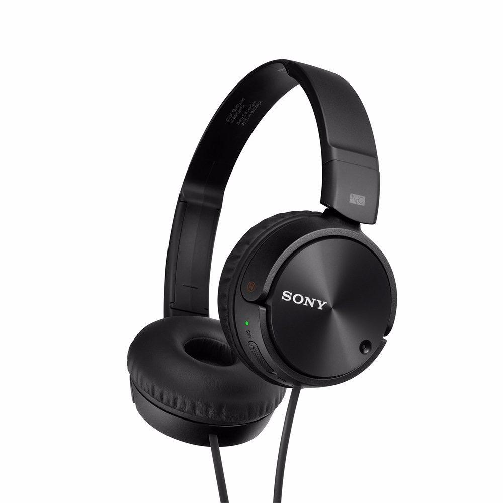 Sony MDRZX110NC Noise Canceling On Ear Headphones, Black - Customer Photo 2