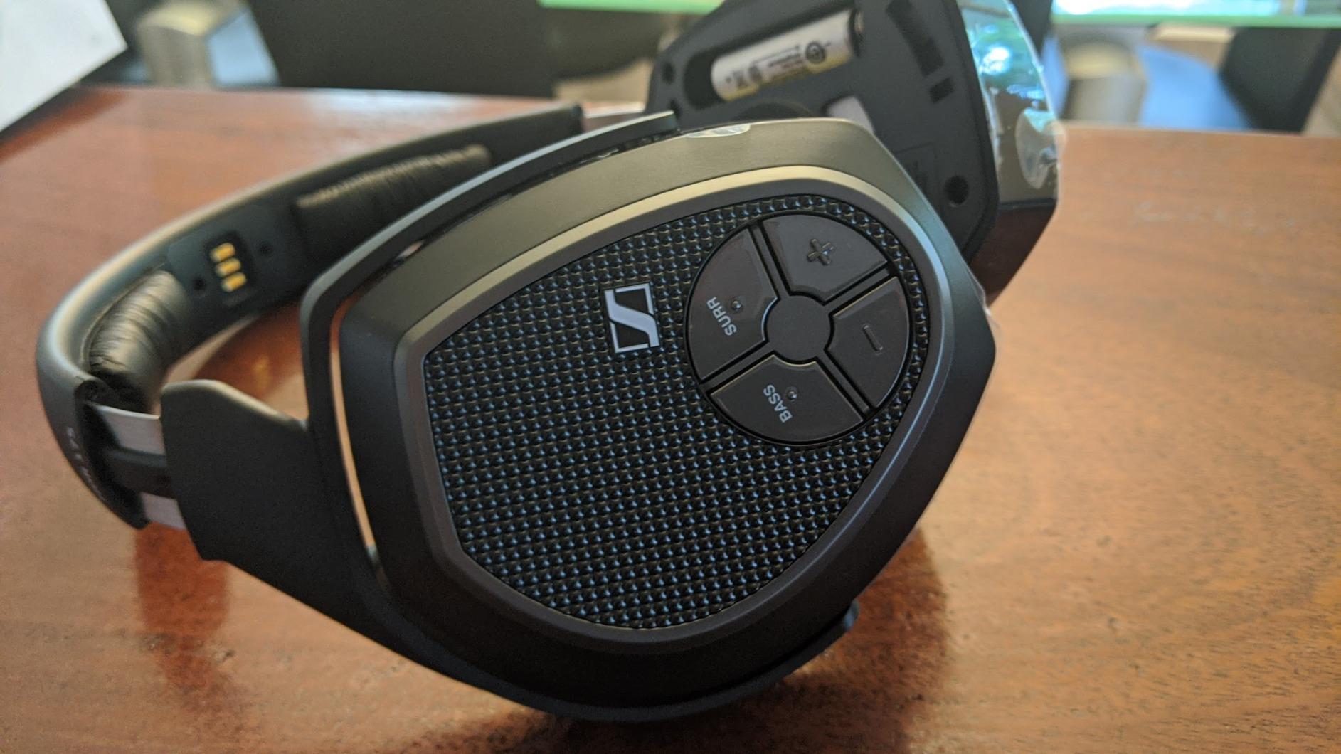 RS 175 RF Wireless Headphones for TV with Bass Boost and Surround Sound Modes, Compact and Ergonomic, Wireless TV Headphones Listening, Black customer photo 1