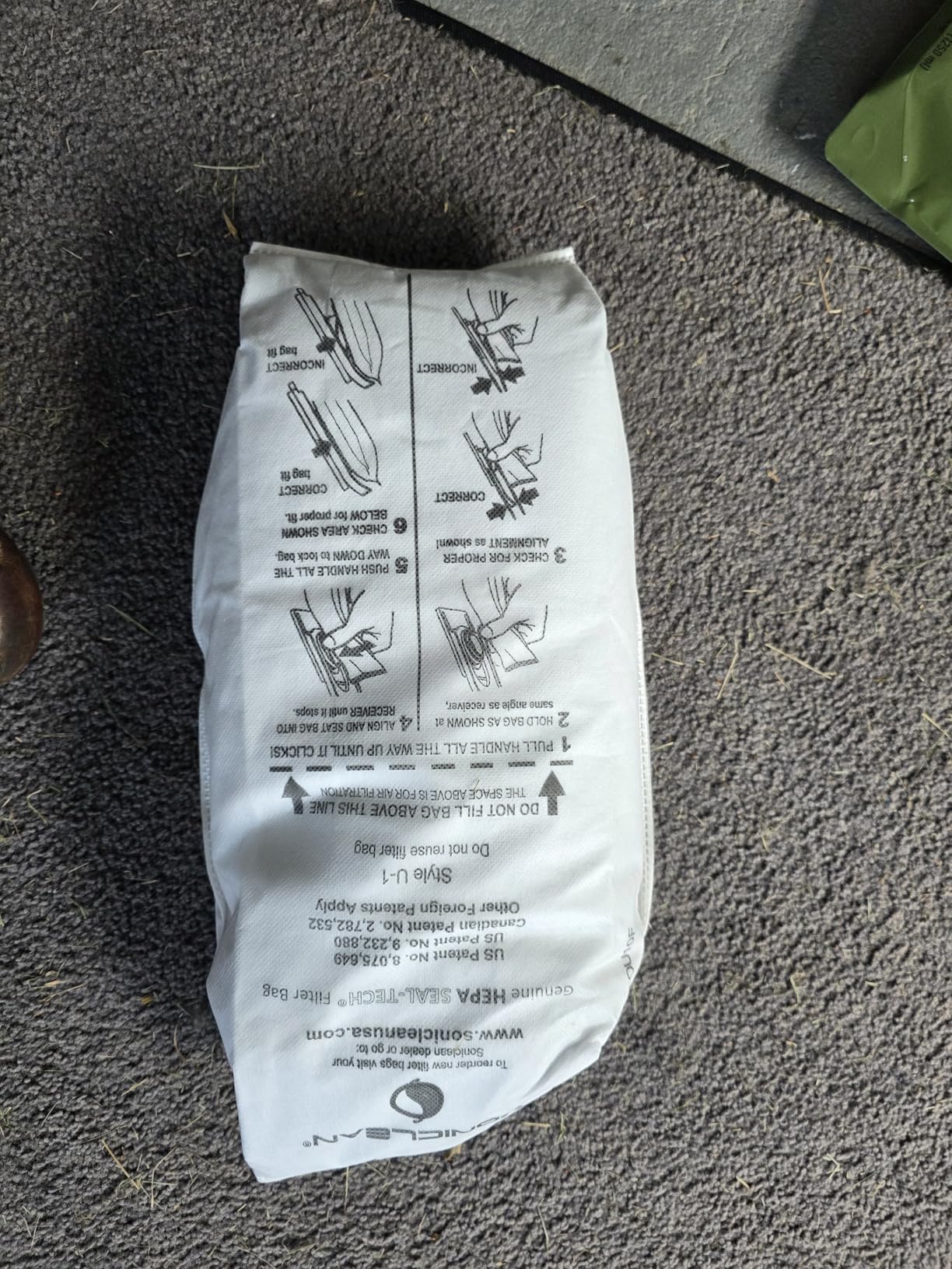 Soniclean Soft Carpet Upright Vacuum Cleaner - Customer Photo 2