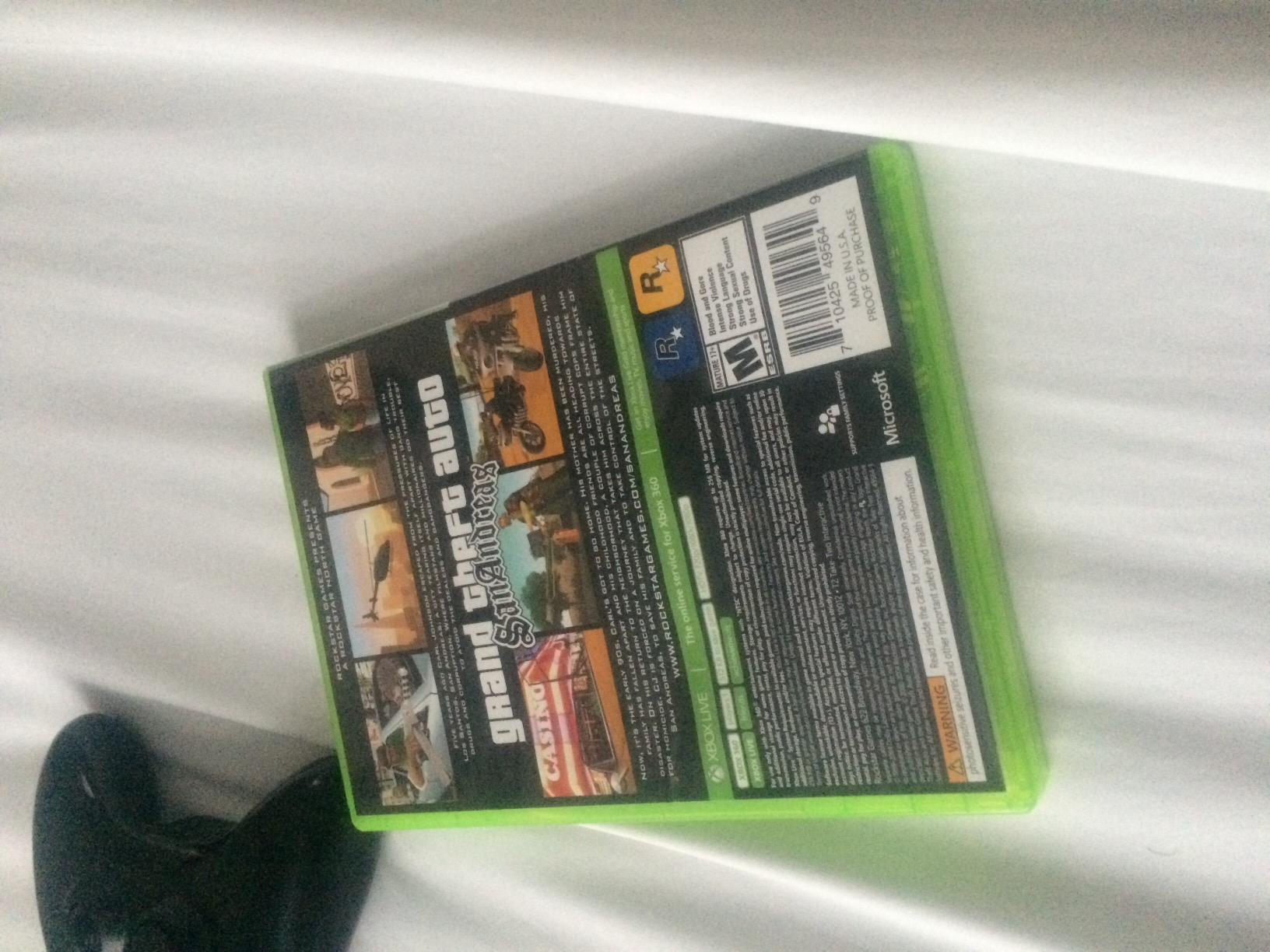 Grand Theft Auto: San Andreas - Xbox 360 Customer Review Grand Theft Auto: San Andreas - Xbox 360 - Customer Photo 2