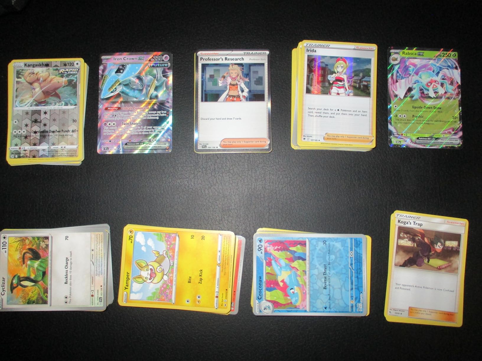 Pokemon TCG : 100 Card LOT Rare, COM/UNC, Holo & Guaranteed EX, MEGA OR Full Art - Customer Photo 1