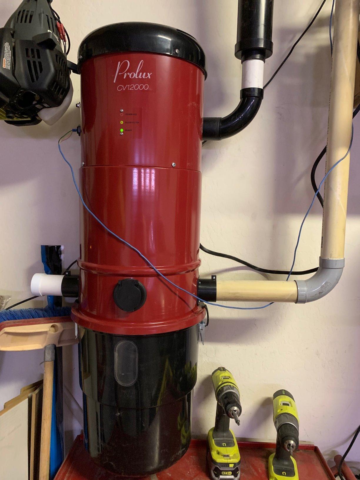 Prolux CV12000 Red Central Vacuum Power Unit w Powerful 2 Stage Motor - Customer Photo 1
