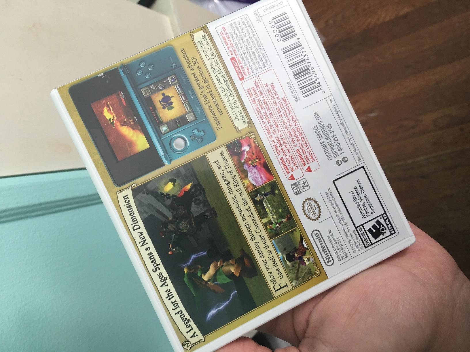 Nintendo Selects: The Legend of Zelda: Ocarina of Time 3D - Nintendo 3DS Standard Edition Customer Review Nintendo Selects: The Legend of Zelda: Ocarina of Time 3D - Nintendo 3DS Standard Edition - Customer Photo 1