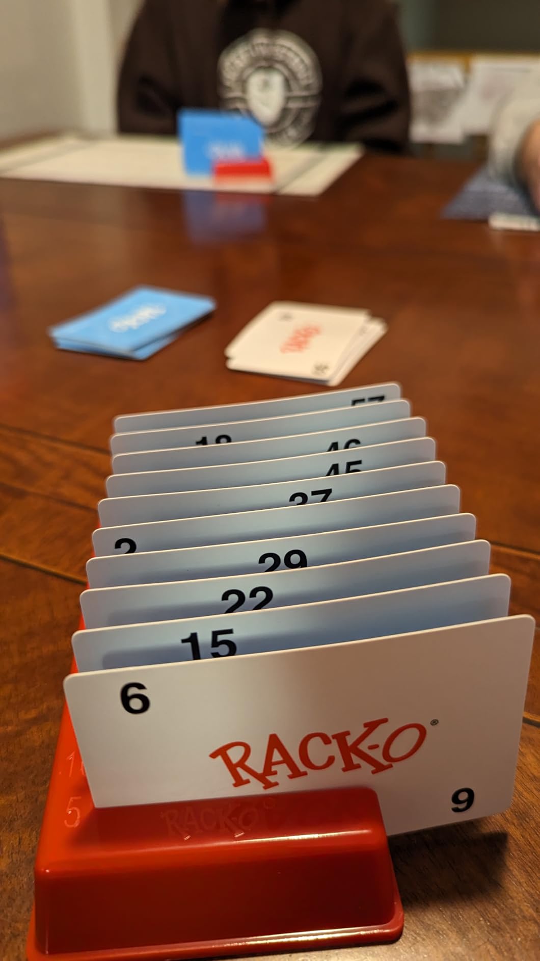 Rack-O Retro Game by Winning Moves Games USA, Classic Tabletop Game Enjoyed by Families Since the 1950's! Ages 8+, 2-4 Players (6122) Customer Review Rack-O Retro Game by Winning Moves Games USA, Classic Tabletop Game Enjoyed by Families Since the 1950's! Ages 8+, 2-4 Players (6122) - Customer Photo 1