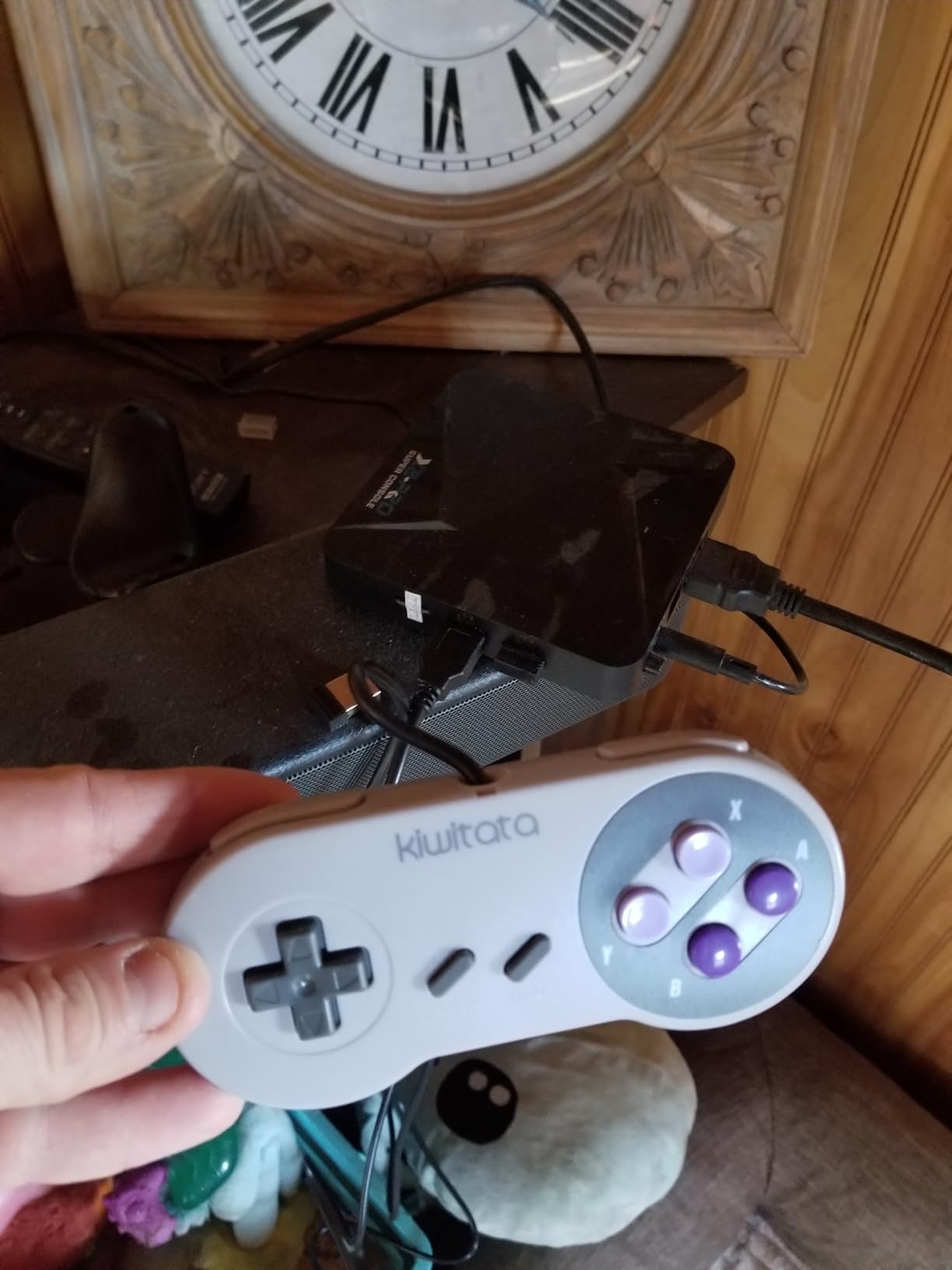 KIWITATA 2X Classic SNES USB Controller for PC Gamings, Retro SNES Wired USB Game Emulator Controller for Windows XP 7 8 11 Mac Raspberry Pi - Customer Photo 1