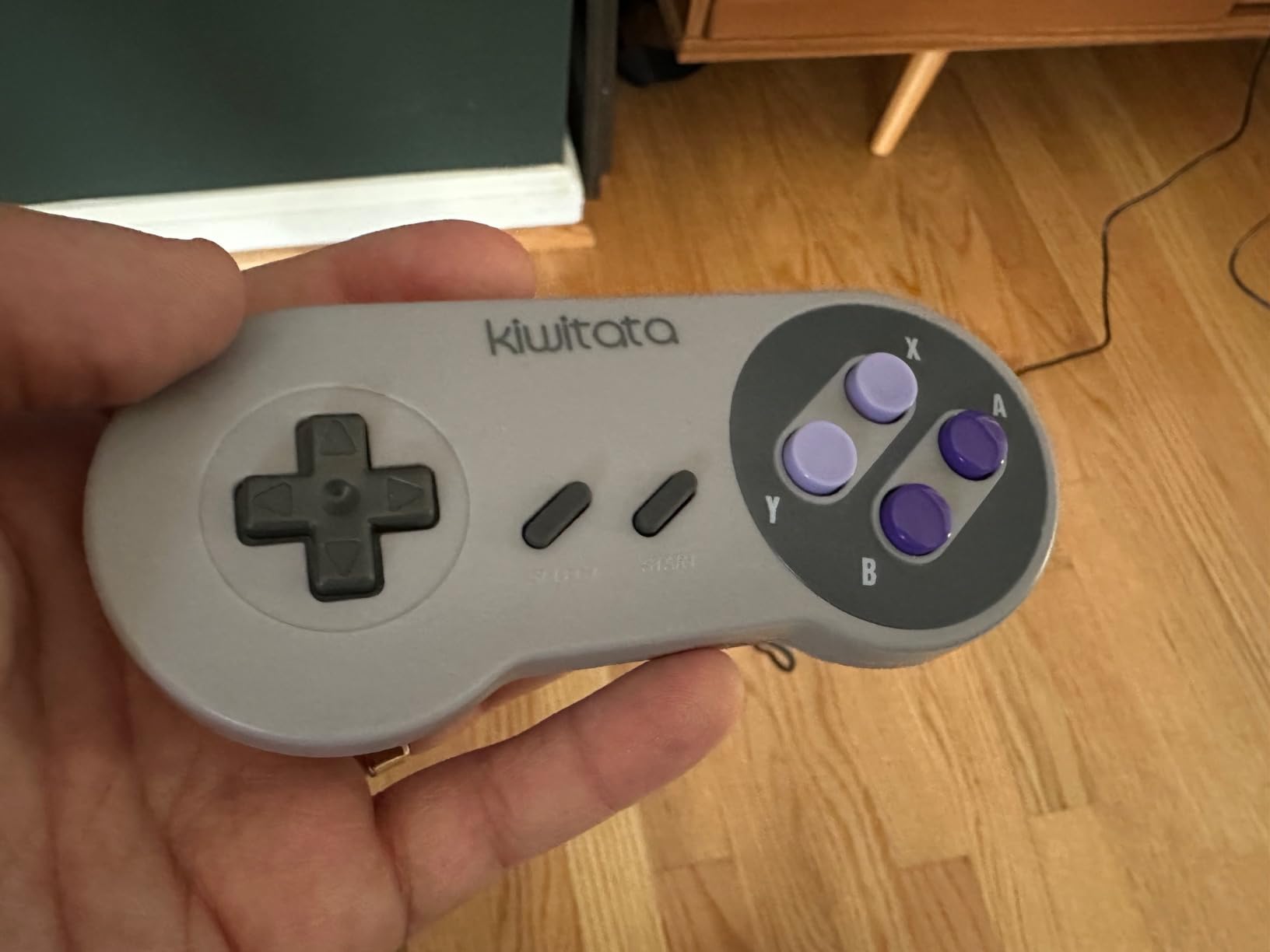 KIWITATA 2X Classic SNES USB Controller for PC Gamings, Retro SNES Wired USB Game Emulator Controller for Windows XP 7 8 11 Mac Raspberry Pi Customer Review KIWITATA 2X Classic SNES USB Controller for PC Gamings, Retro SNES Wired USB Game Emulator Controller for Windows XP 7 8 11 Mac Raspberry Pi - Customer Photo 2