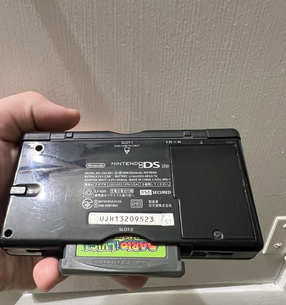 Nintendo DS Lite Console Handheld System Black (Renewed) - Customer Photo 2