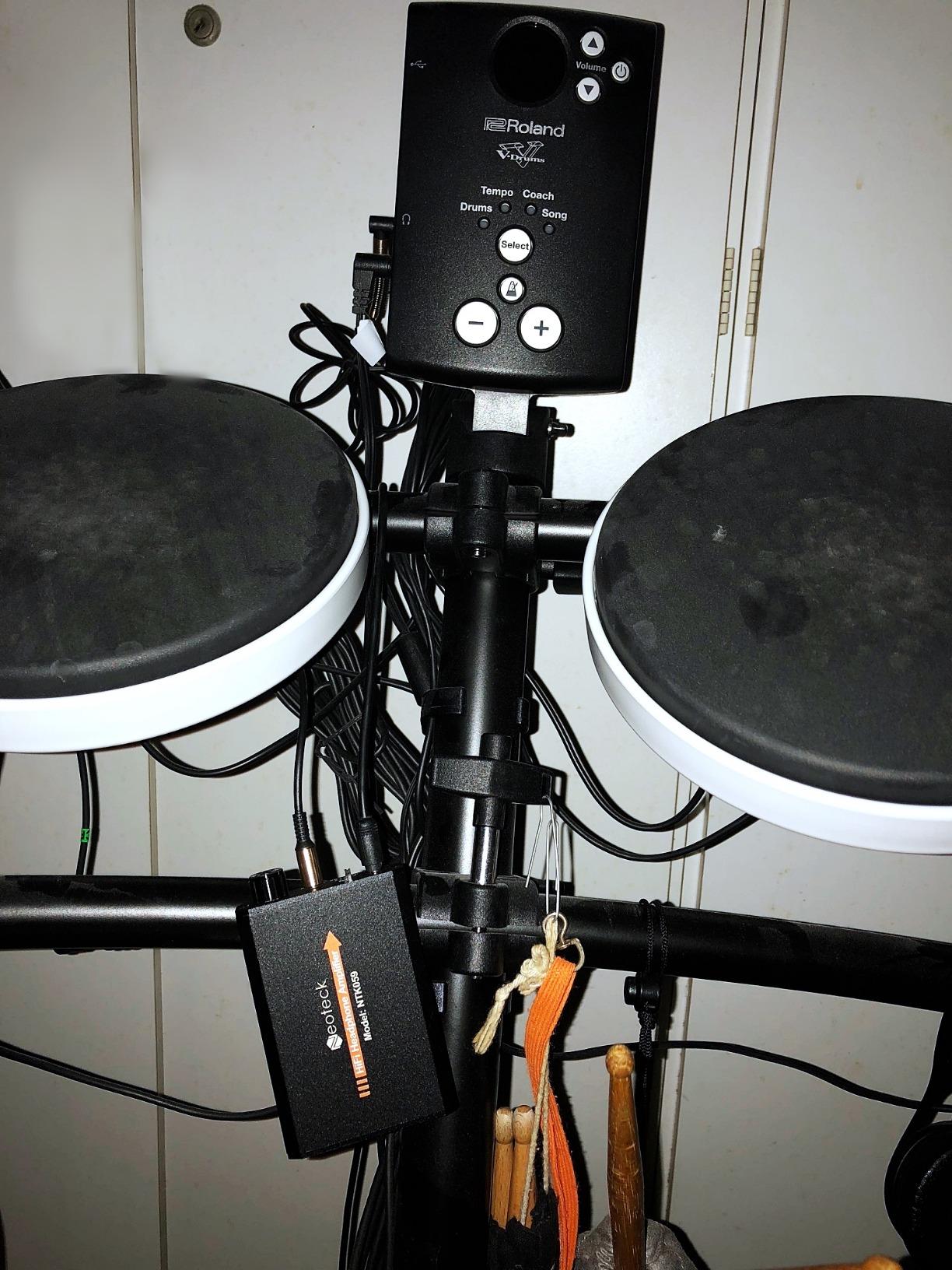 Neoteck Portable 3.5mm Headphone Amplifier Two-Stage Gain Switch, 16-300 Ohm, Aluminum Matte Surface - Customer Photo 4