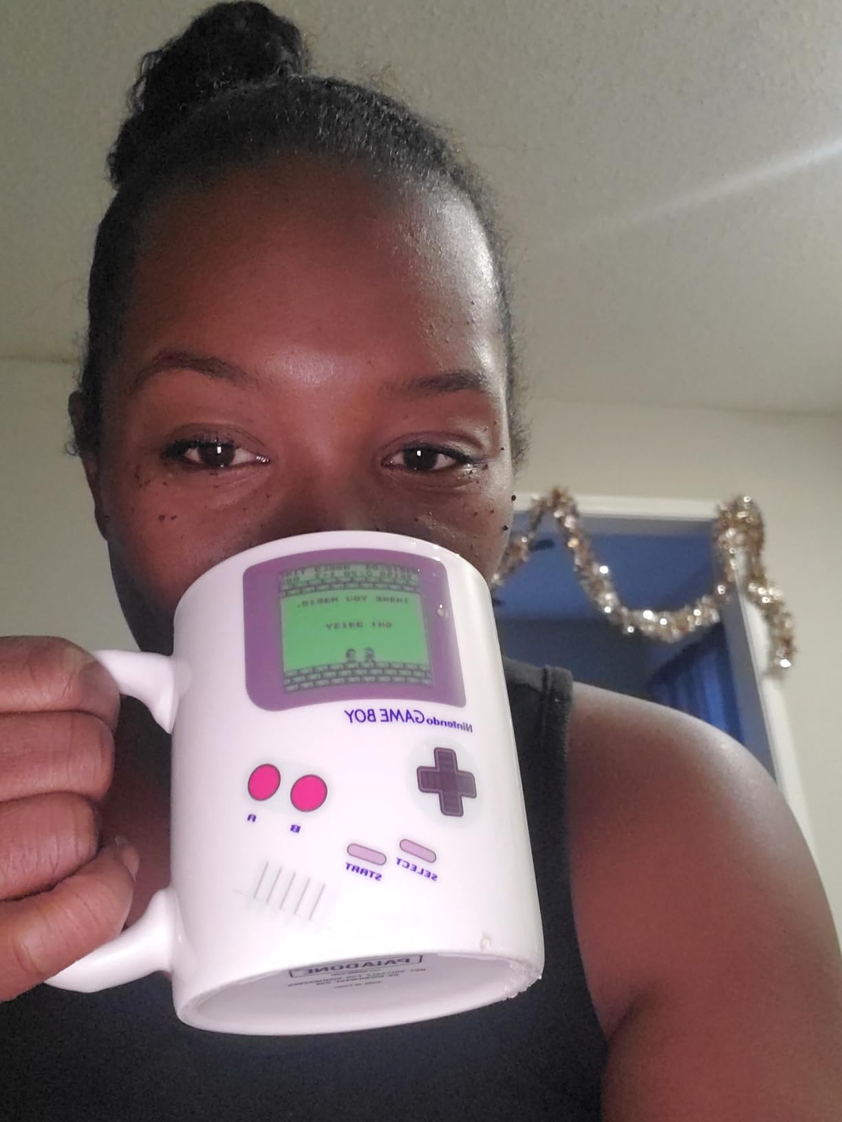 Paladone Gameboy Heat Changing Coffee Mug - Gift for Gamers, Nerds, Nintendo Mario Fans, Men, and Retro 90s Game Enthusiasts - 10 Ounces - Customer Photo 1