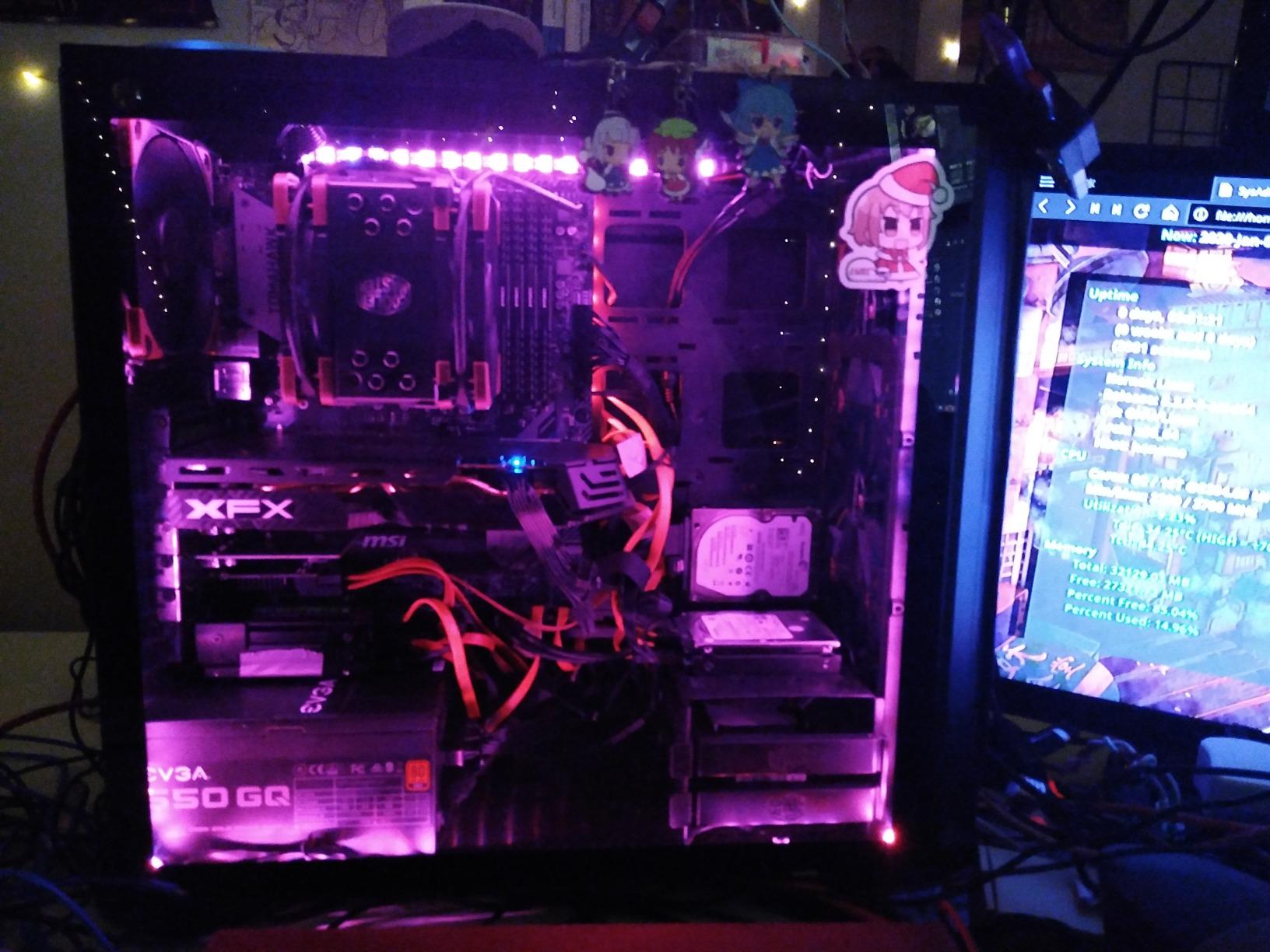 XFX Radeon RX 580 GTS XXX Edition 1386MHz OC+, 8GB GDDR5, VR Ready, Dual BIOS, 3xDP HDMI DVI, AMD Graphics Card (RX-580P8DFD6) - Customer Photo 1