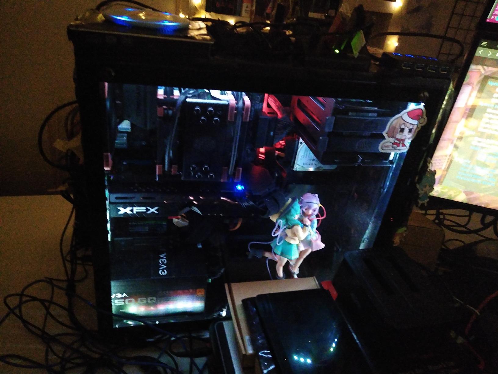 XFX Radeon RX 580 GTS XXX Edition 1386MHz OC+, 8GB GDDR5, VR Ready, Dual BIOS, 3xDP HDMI DVI, AMD Graphics Card (RX-580P8DFD6) - Customer Photo 1