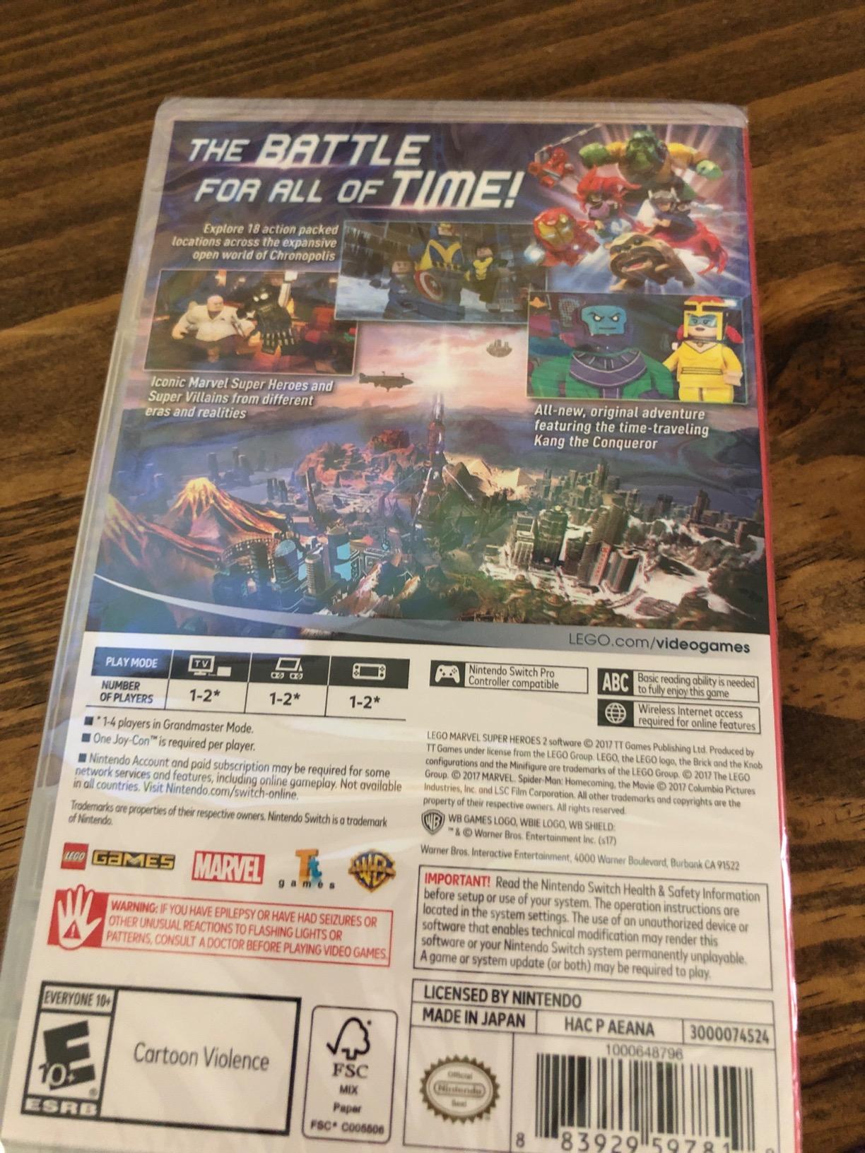 LEGO Marvel Superheroes 2 - Nintendo Switch - Customer Photo 2
