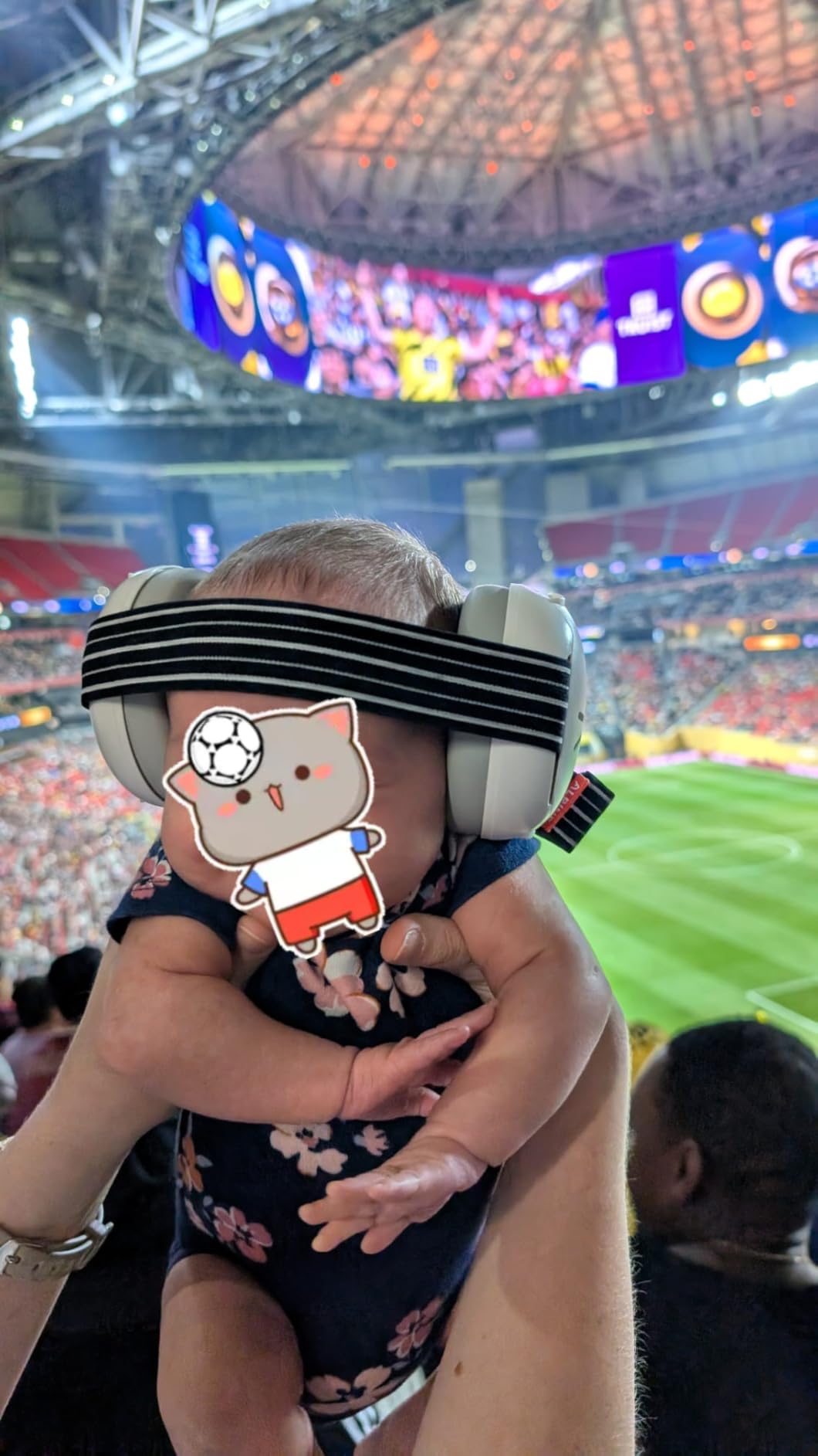 Alpine Muffy Baby Ear Protection for Babies and Toddlers up to 36 Months - CE & ANSI Certified - Noise Reduction Earmuffs - Comfortable Baby Headphones Against Hearing Damage & Improves Sleep - Blue - Customer Photo 2