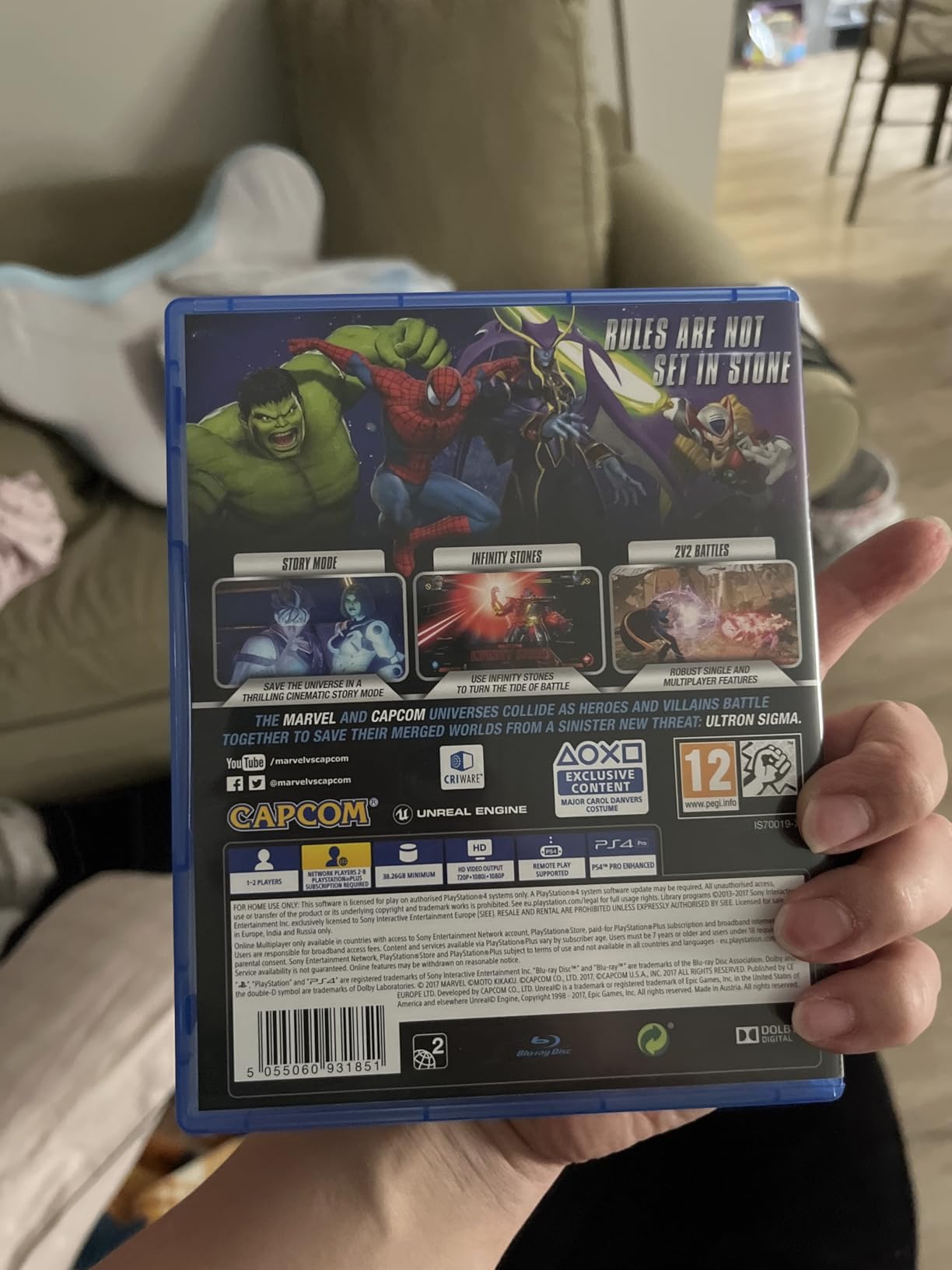 Marvel Vs Capcom Infinite (PS4) Customer Review Marvel Vs Capcom Infinite (PS4) - Customer Photo 1